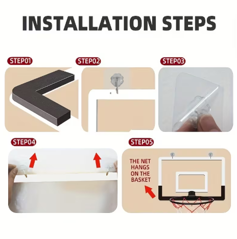 This Indoor Basketball Hoop