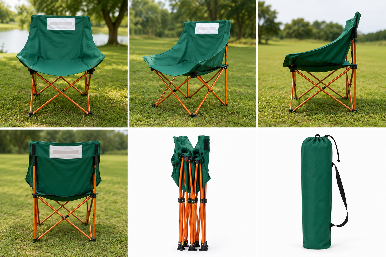 Foldable Camping Chair Set