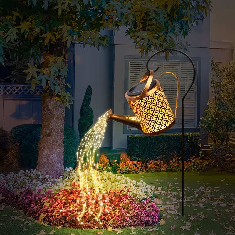 Solar Fairy Sprinkler String Lights