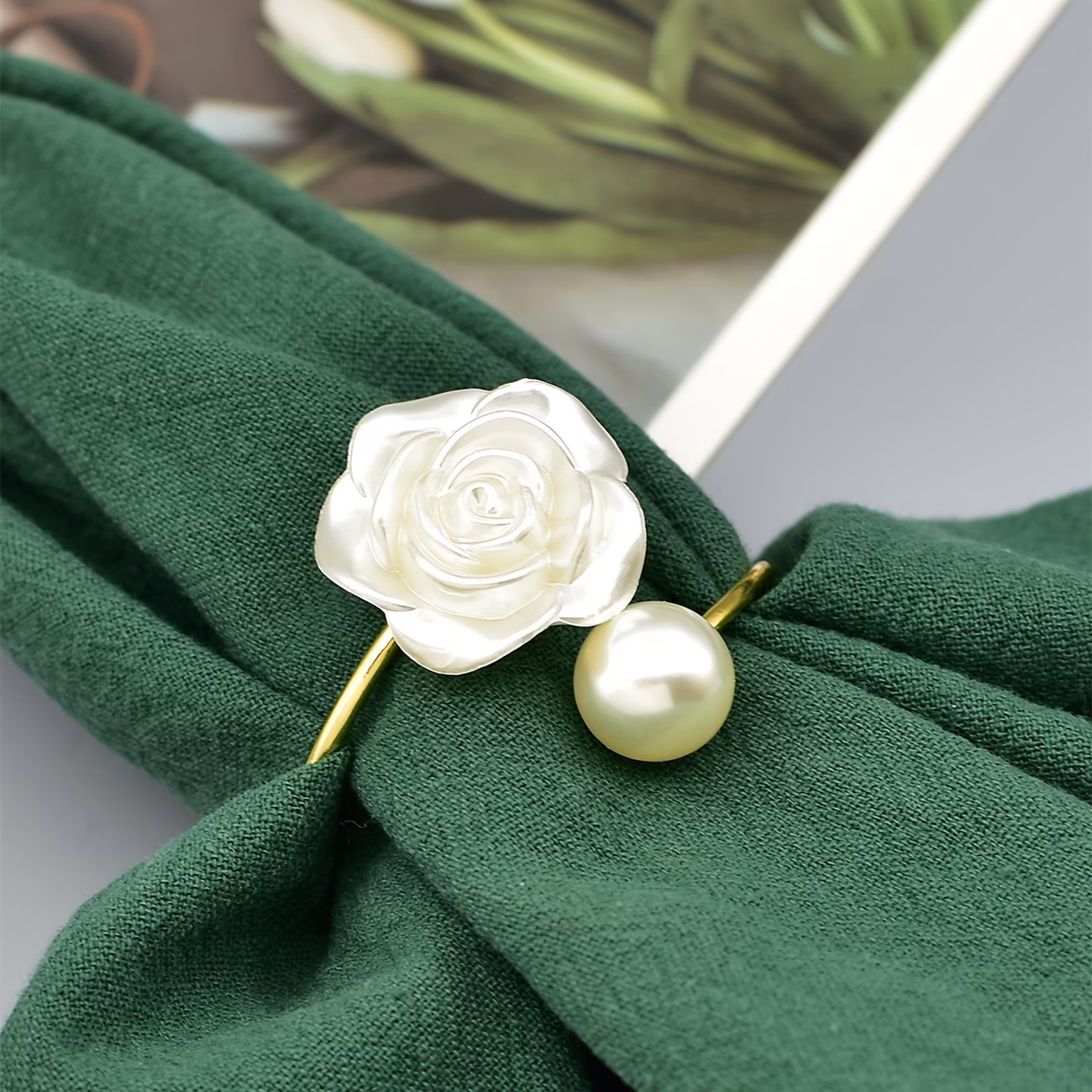 Pearl Napkin Rings