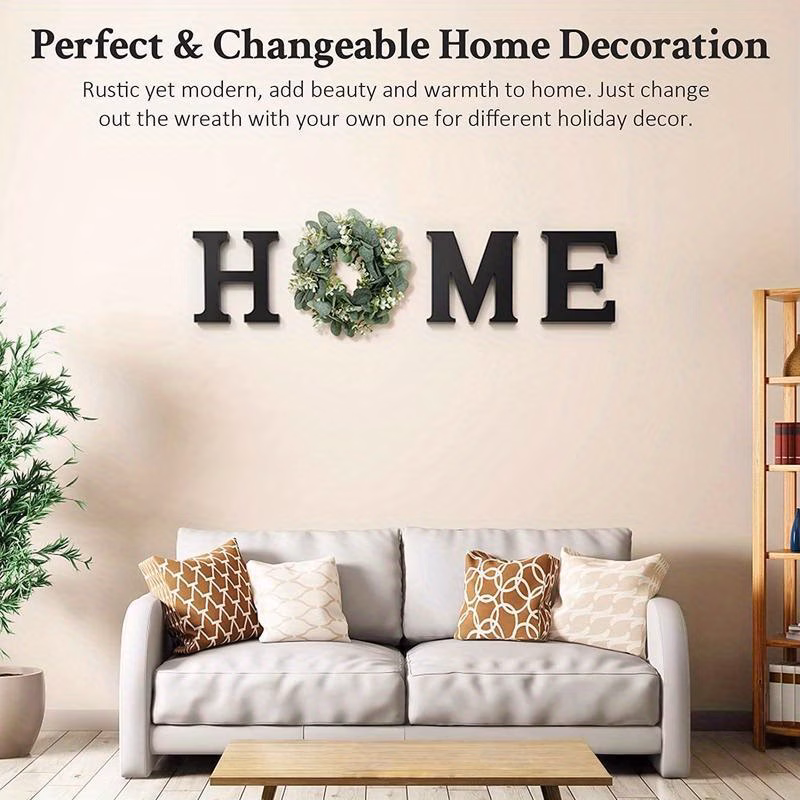  Wooden Letter Sign Set