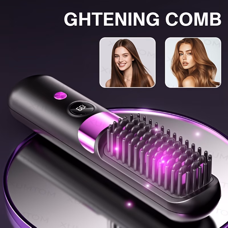 Hair Straightener Brush
