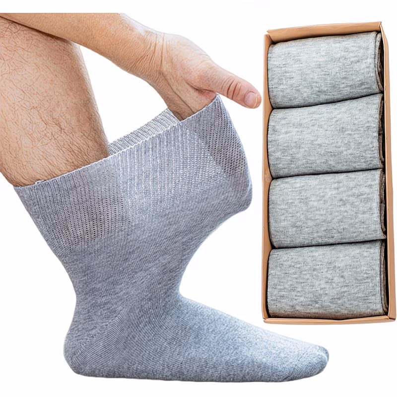  Diabetic Crew Socks