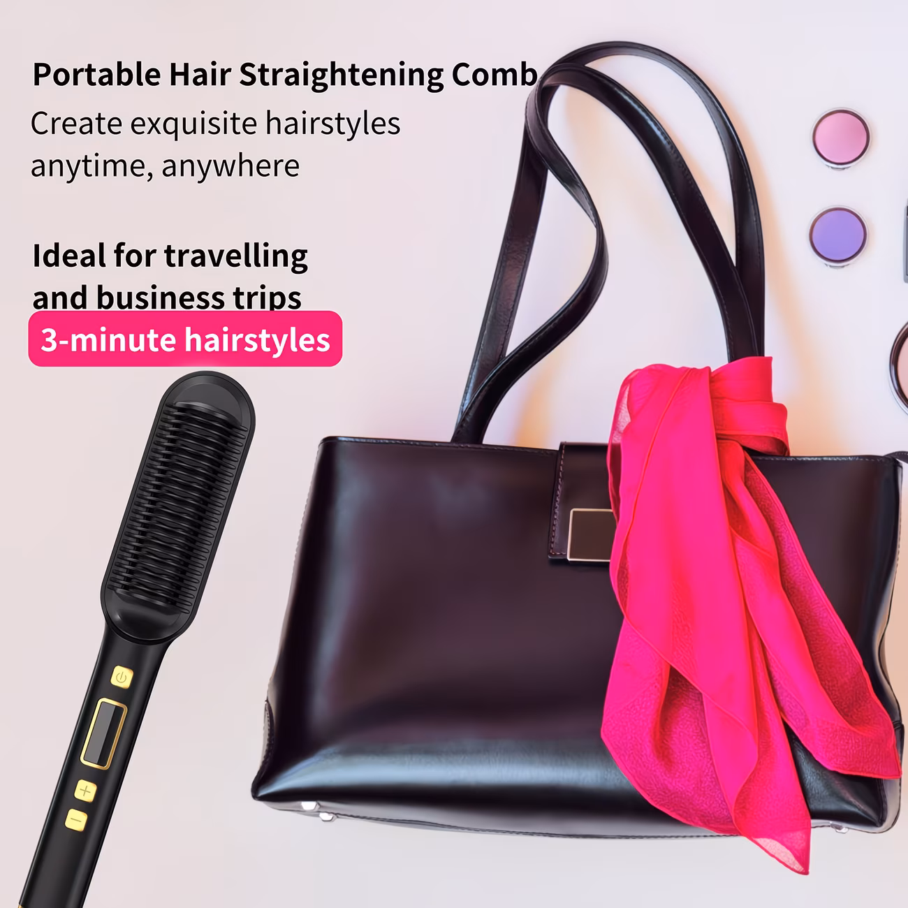 Hair Straightener Brush