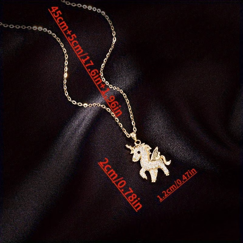 Unicorn Pendant Necklace