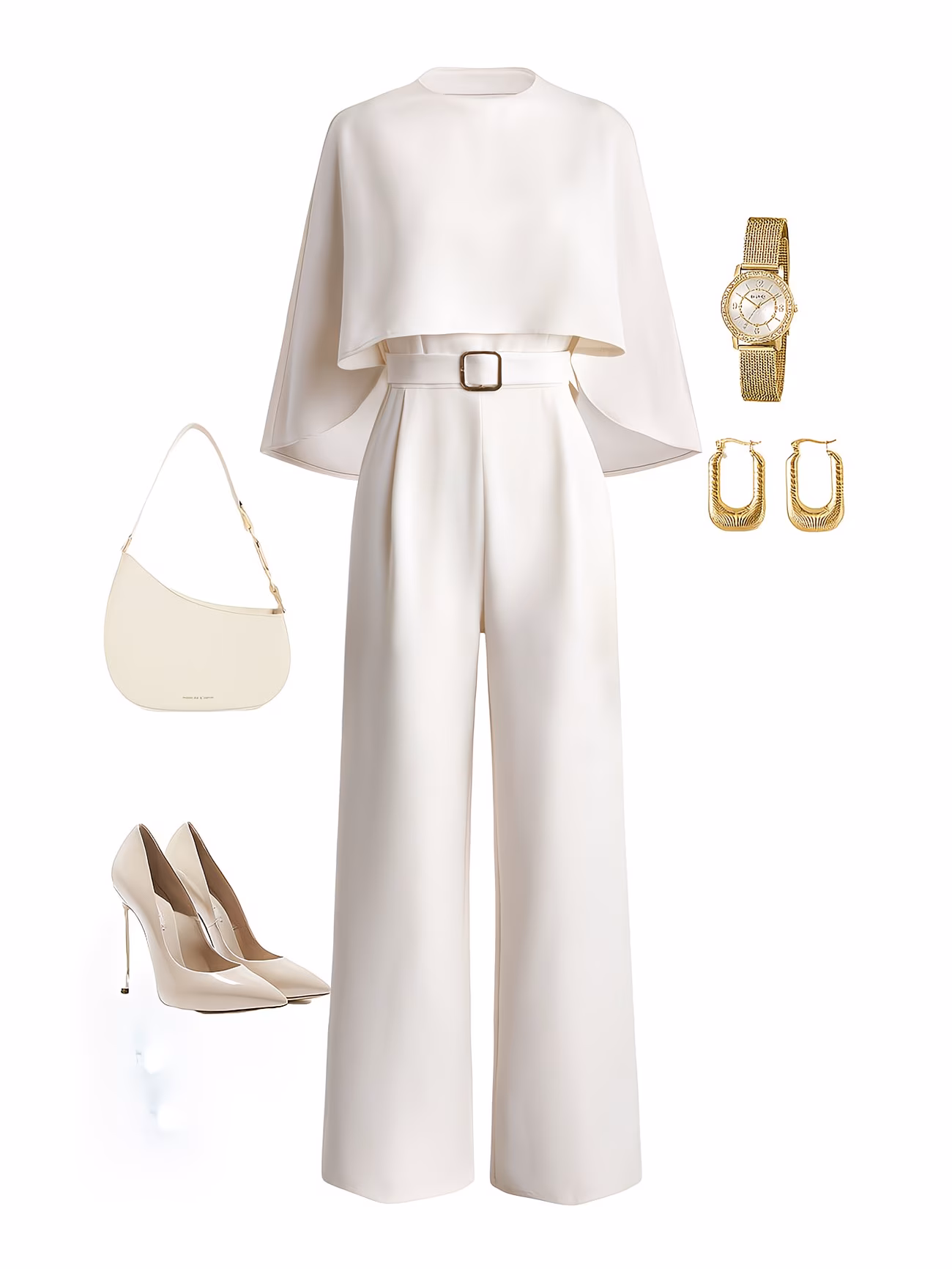 Shawl Collar Jumpsuit
