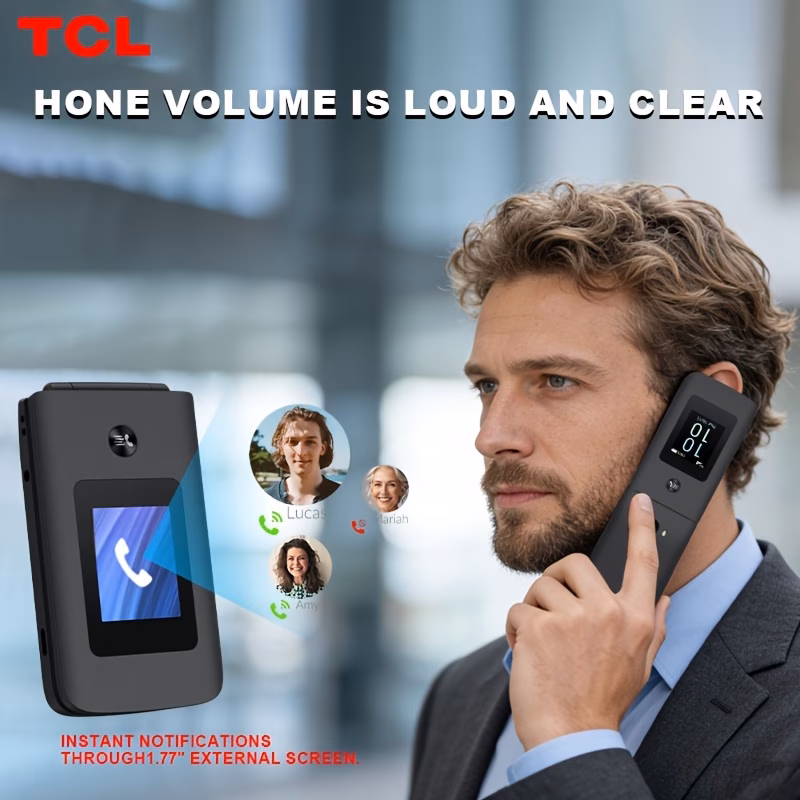 TCL Onetouch 4043 Business Flip Phone