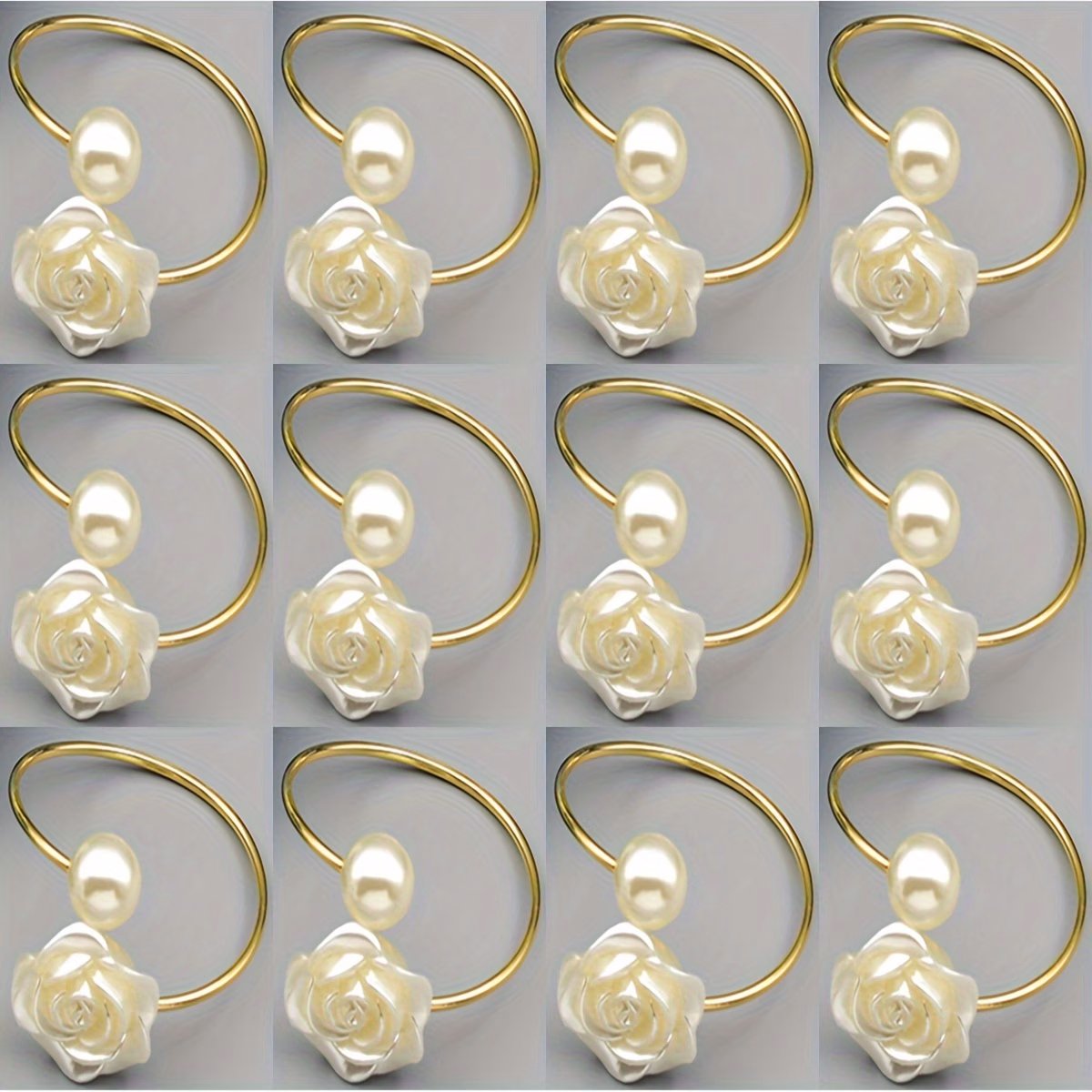 Pearl Napkin Rings