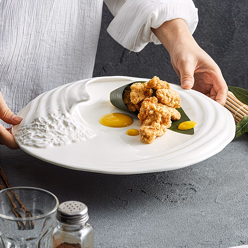 Ceramic plate