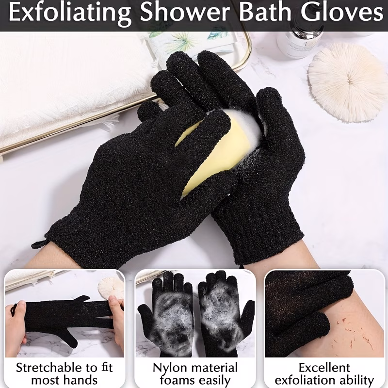 Back Scrubber Bath Gloves
