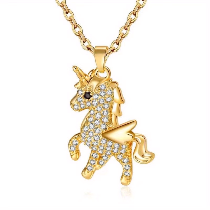 Unicorn Pendant Necklace