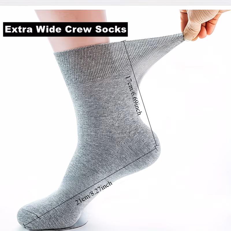  Diabetic Crew Socks