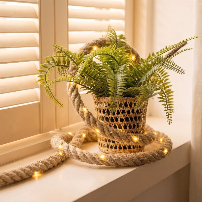  Jute Rope Lights