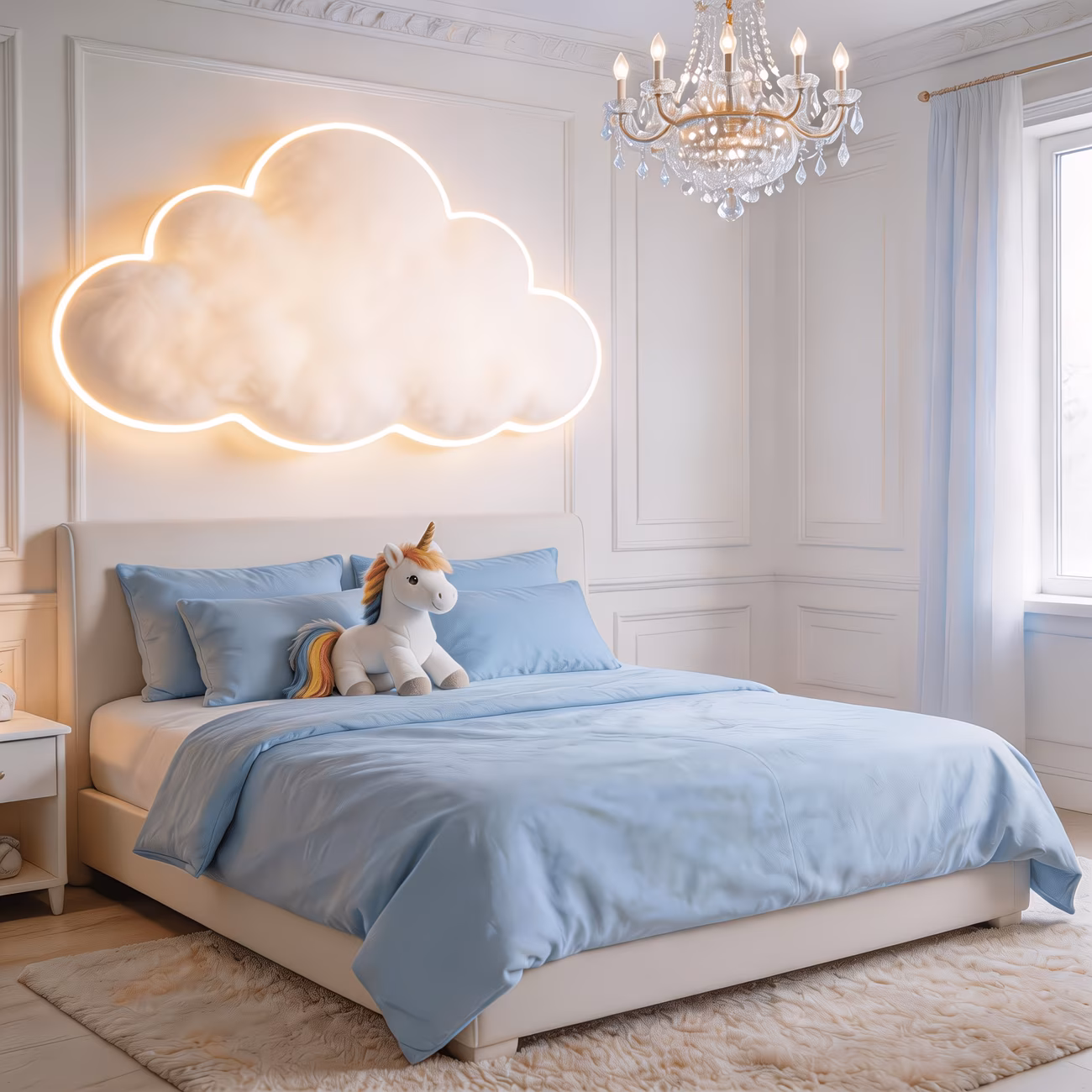 Cloud-Shaped LED Wall Light