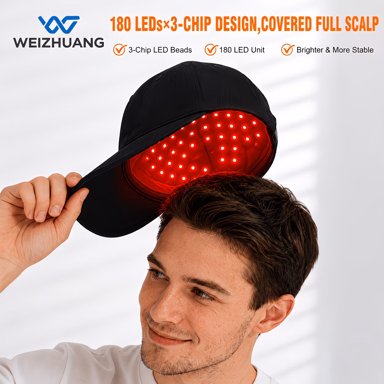  LED Head Massage Cap