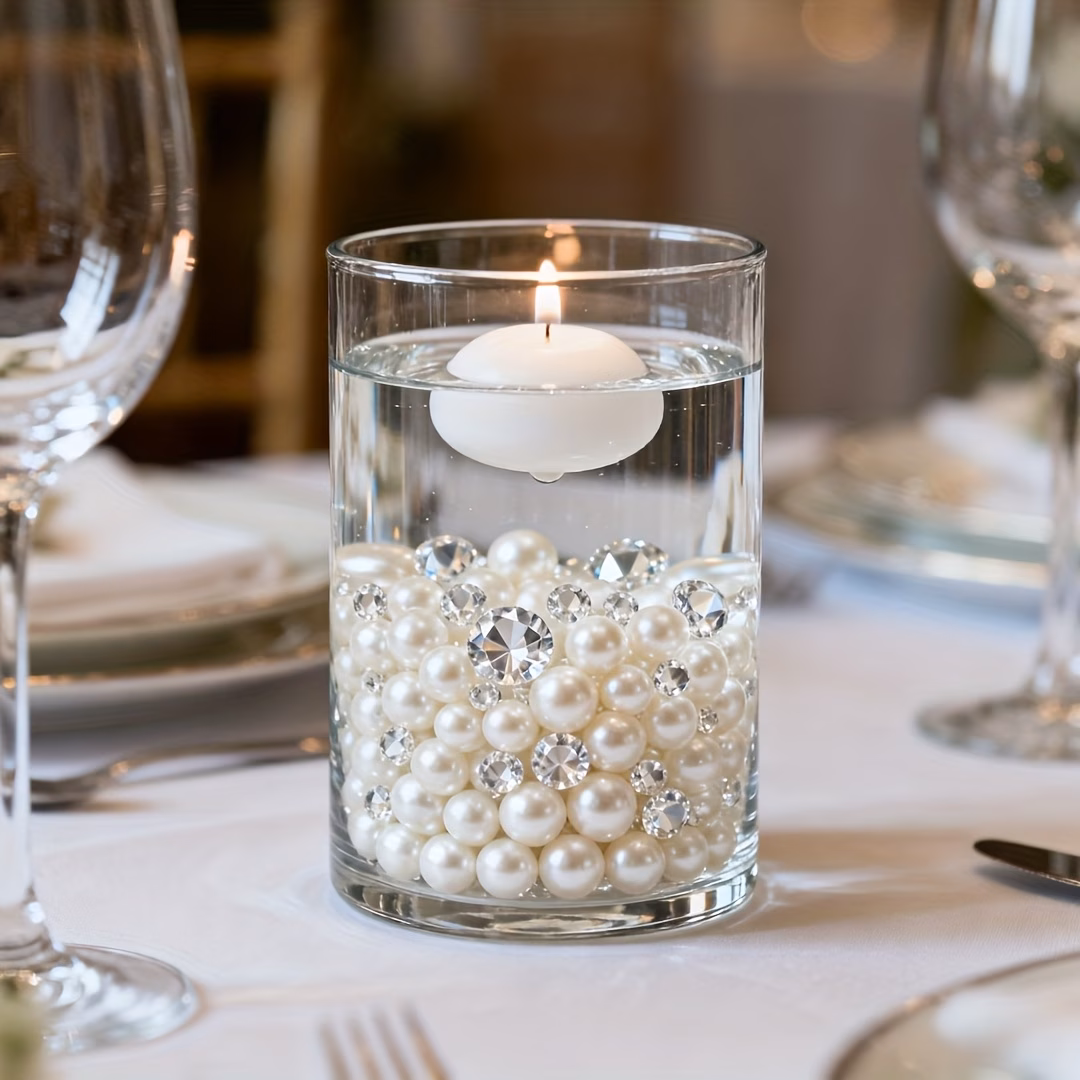  White Pearl Beads