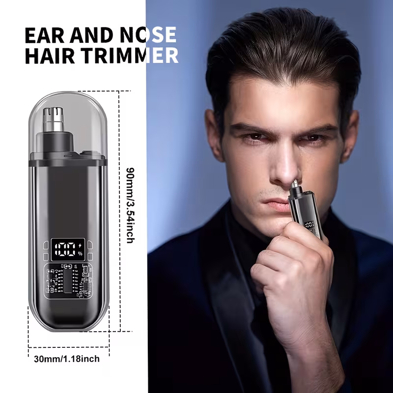 Electric nose hair trimmer