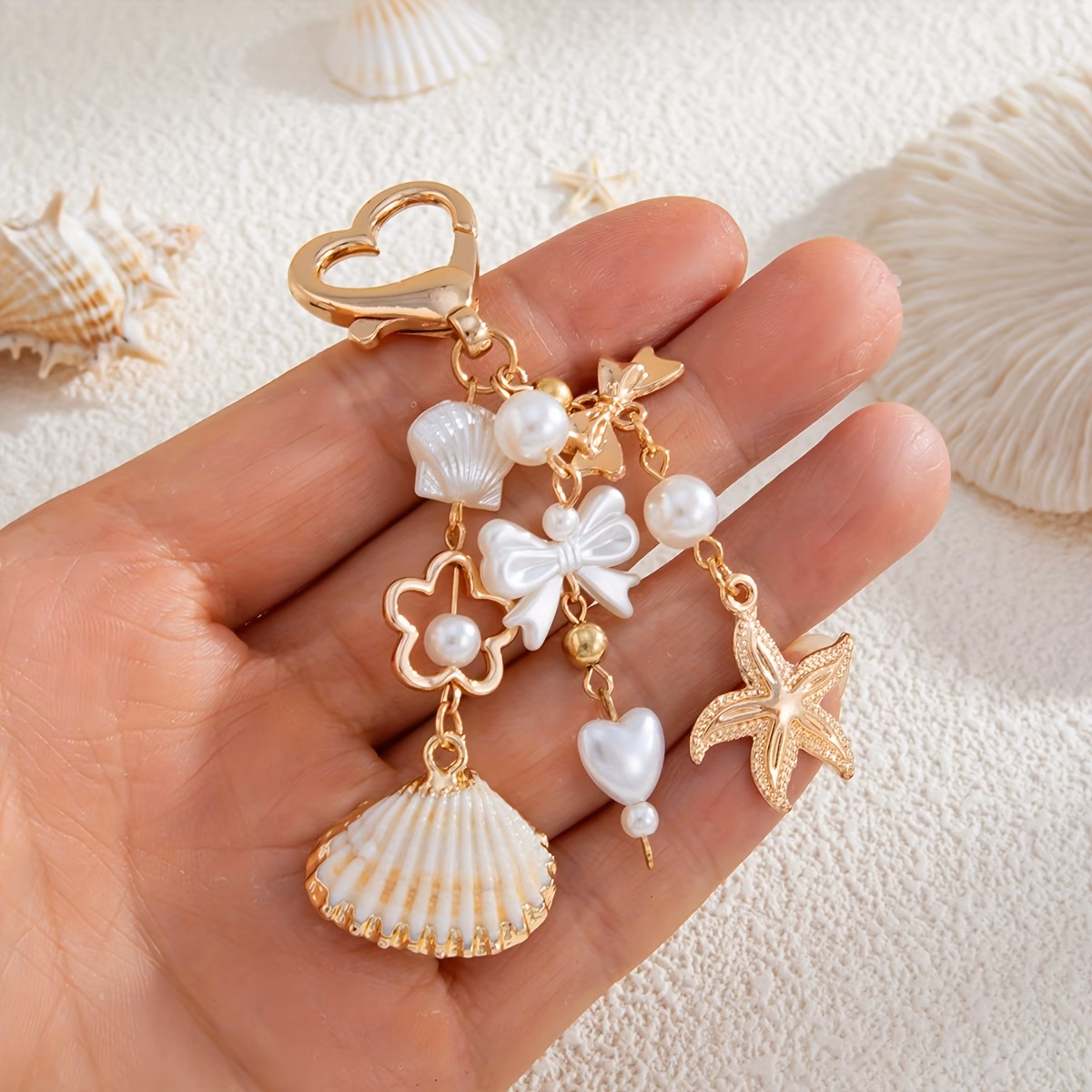 Seashell Keychain