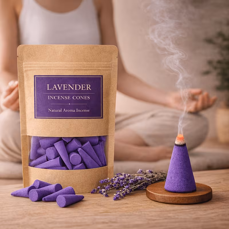  Handmade Incense Piles 