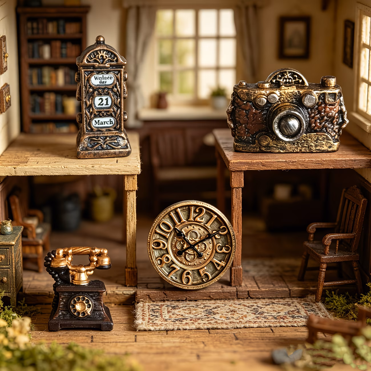 Miniature Craft Decorative Set