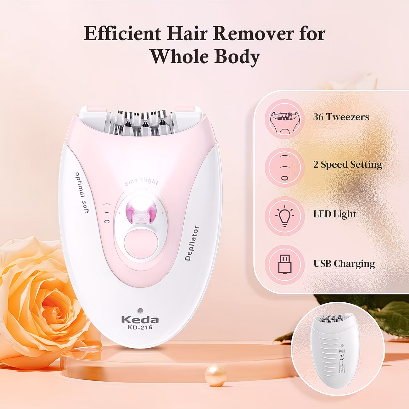  Electric Hair Removal Device