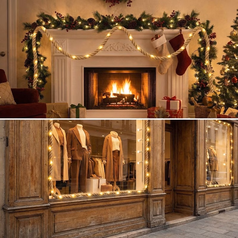  Jute Rope Lights