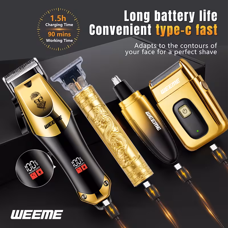 Electric Hair Trimmer Set