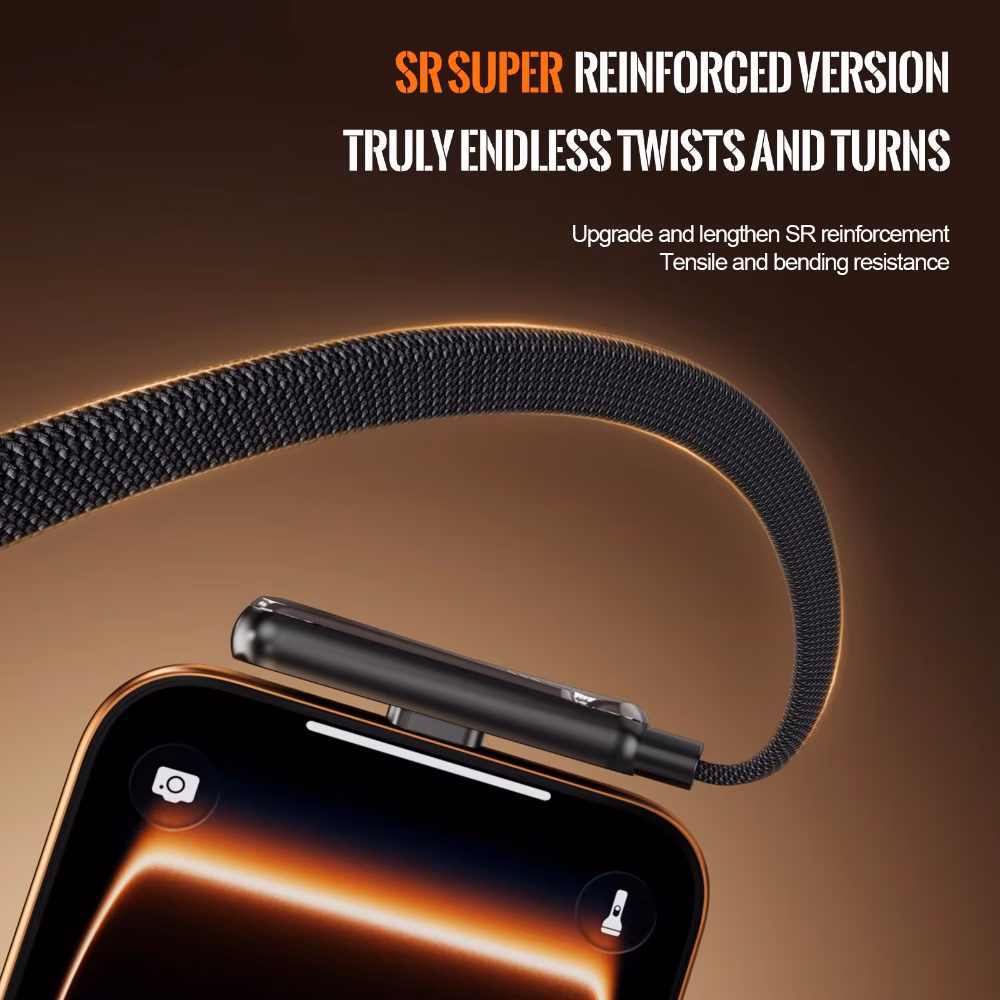 Invisible Charging Cable with Bracket