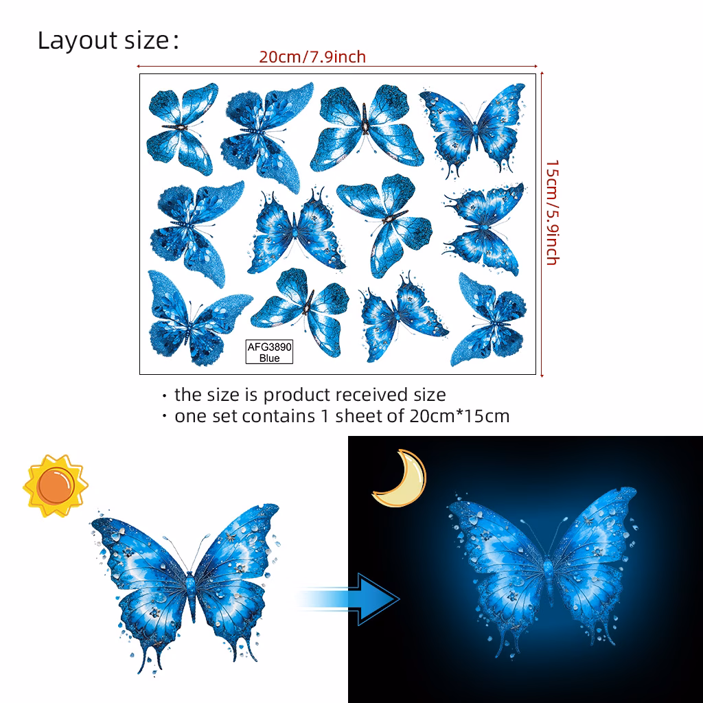  Butterfly Wall Stickers