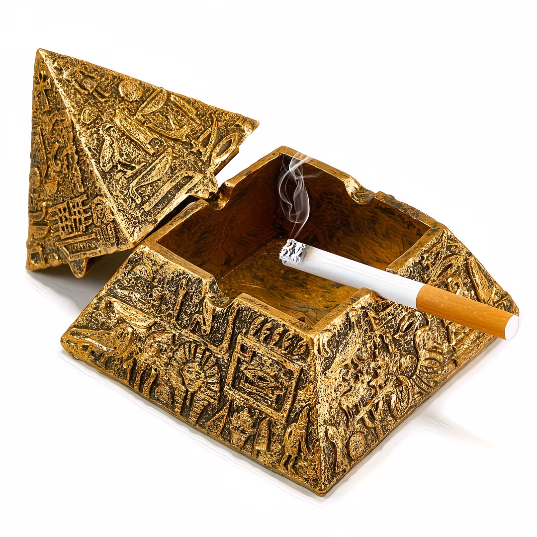 Pyramid Ashtray Ash Holder for Smokers