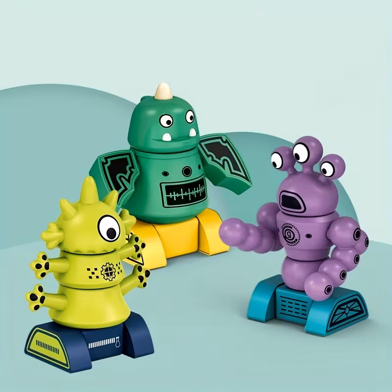 Monster Robot Building Block Set 