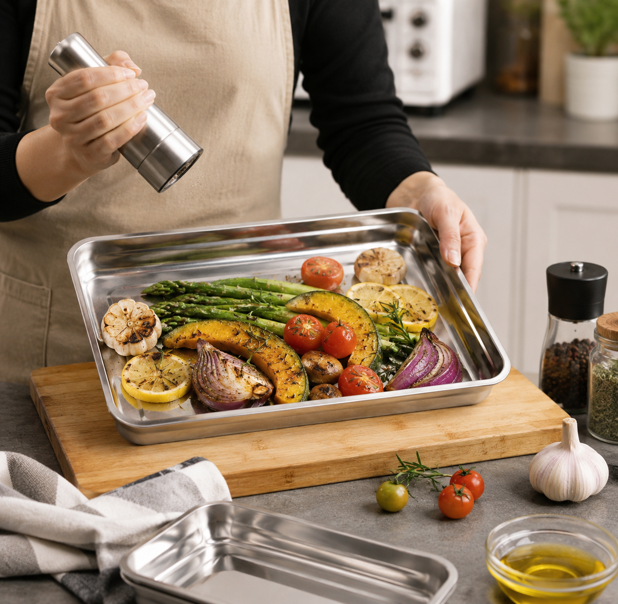 Stainless Steel Tray