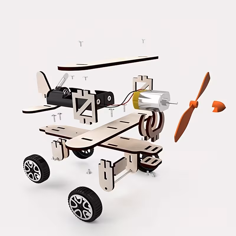 DIY Wooden Airplane Model Kit 