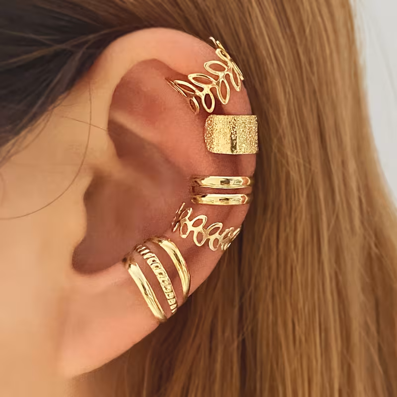 Cuffs Earring Set