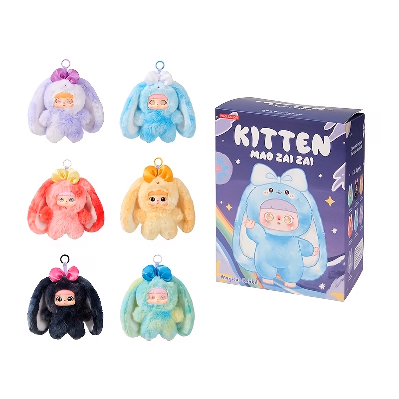 Box Rabbit Plush Toy