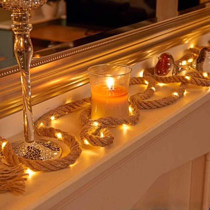  Jute Rope Lights