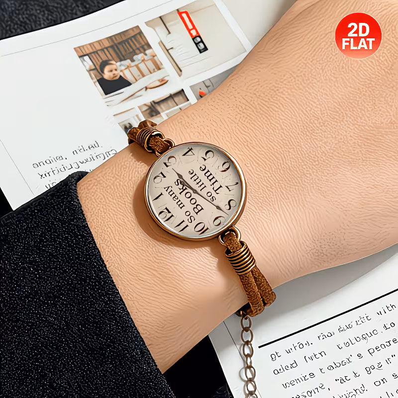Clock Shaped Bracelet