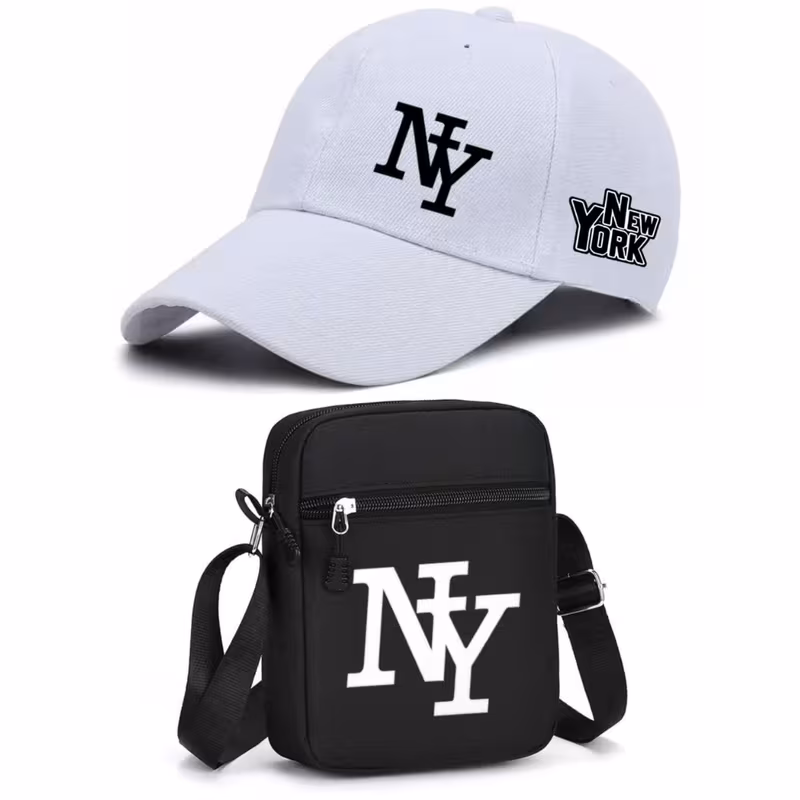 Baseball Cap And Crossbody Bag