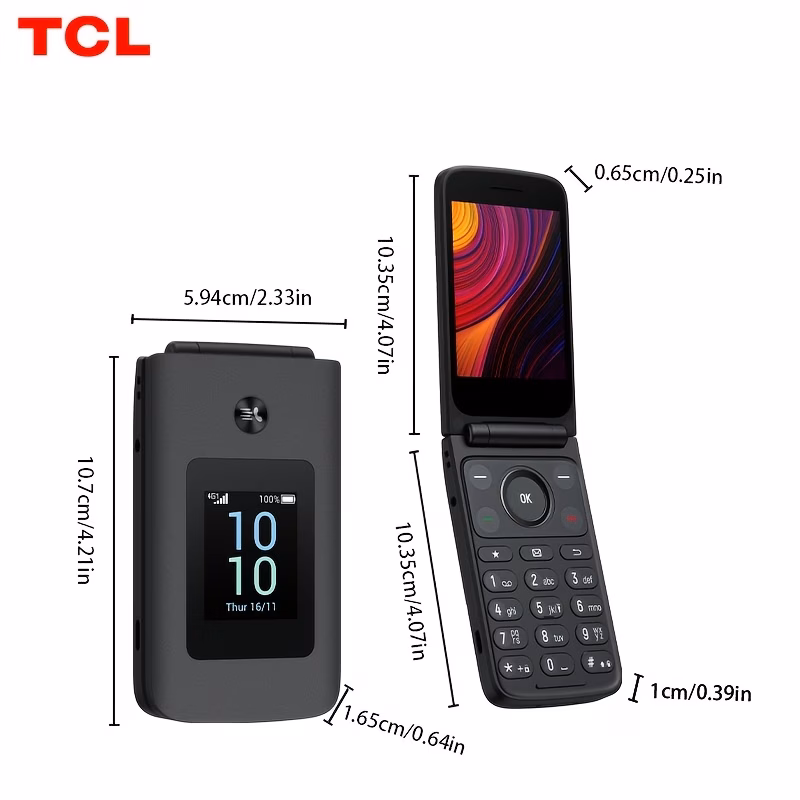 TCL Onetouch 4043 Business Flip Phone
