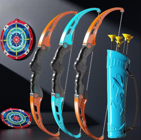Bow And Arrow Suction Cup Target Shooting