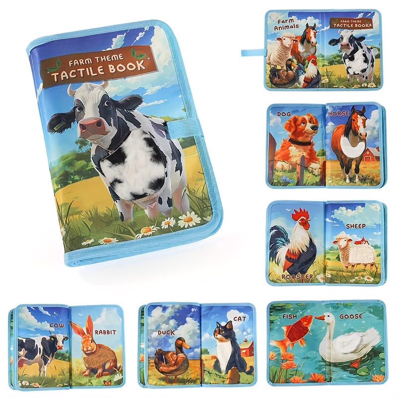 Animal Touch and Feel Book