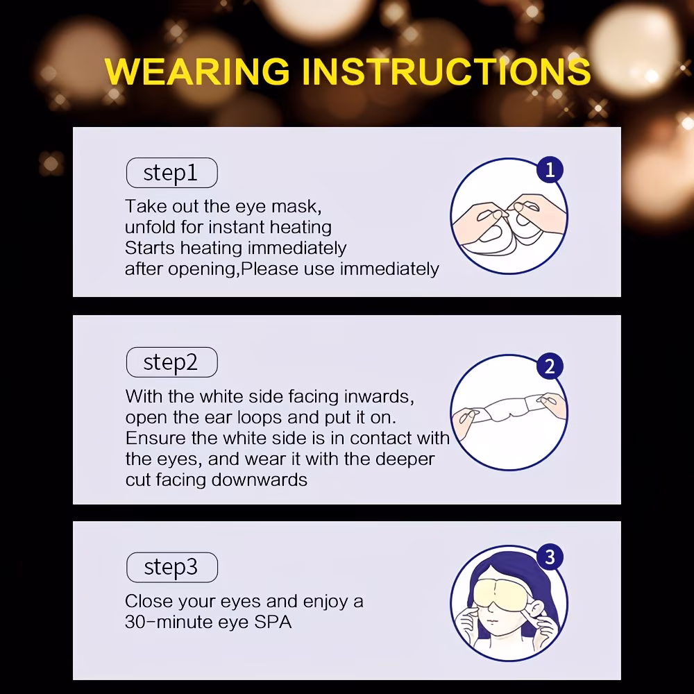  Steam Eye Mask