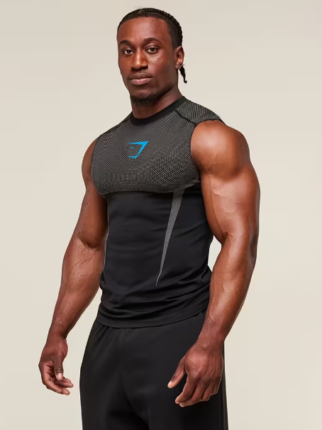 New Men'S High-Performance Quick-Dry High-Elasticity Sports Vest