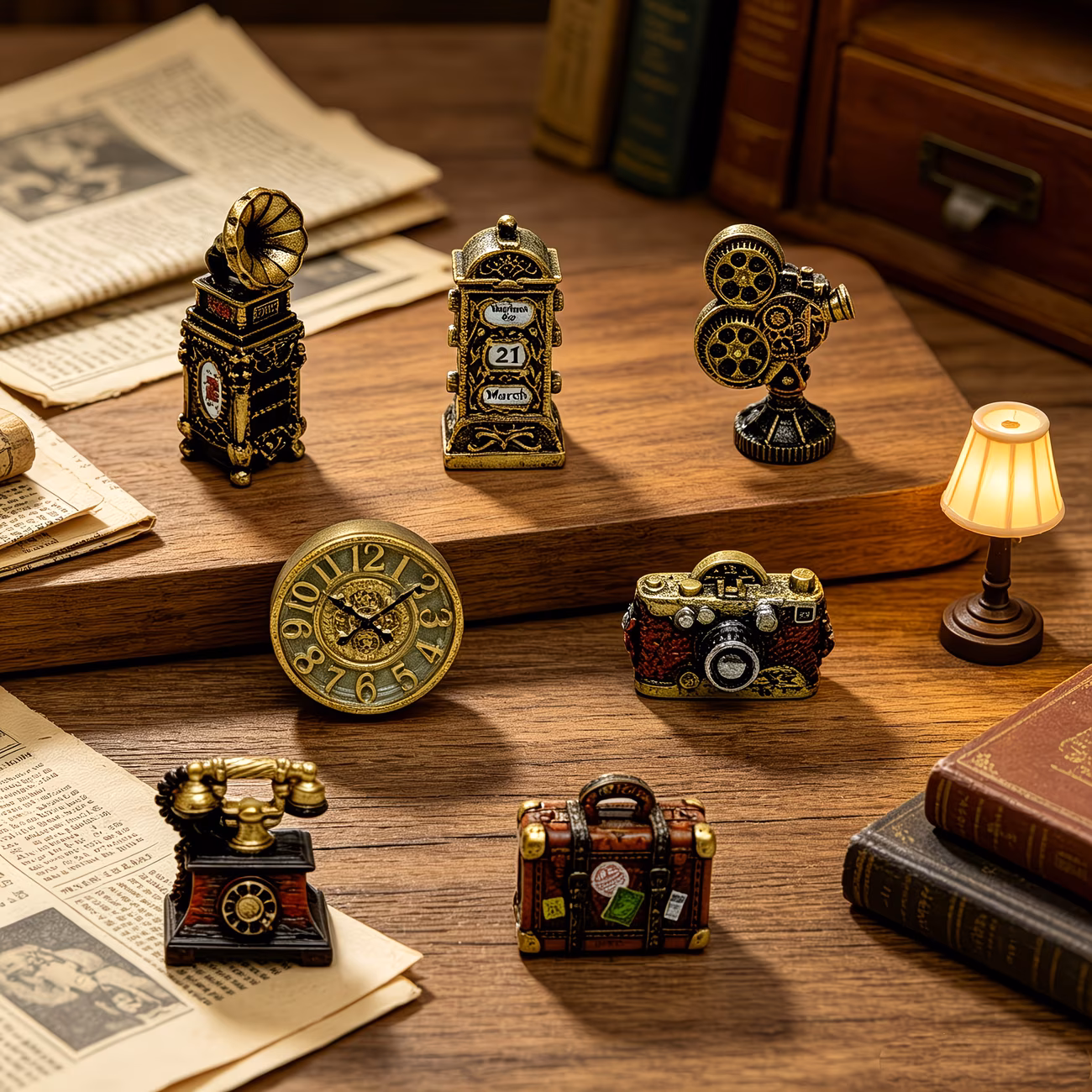  Miniature Craft Decorative Set