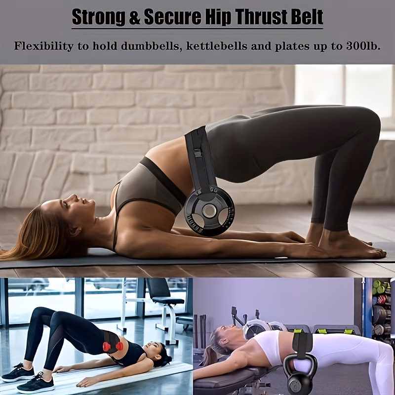 Hip Thrust Belt for Fitness