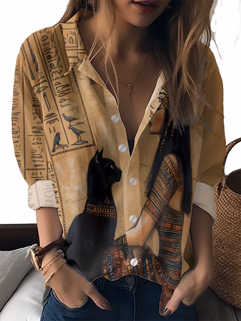  Women'S Long-Sleeve Shirt 